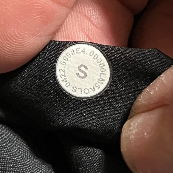 Lululemon Men's Black ABC Jogger Warpstreme Size Small - Picture 12 of 13